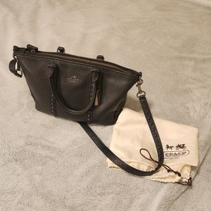 Black Crossbody with studs